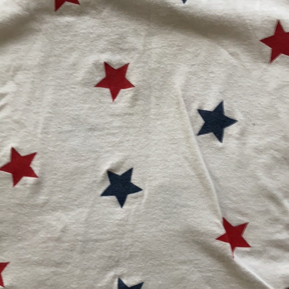 Vintage Y2K Riot Queen Stars Crop Tank Top White Unisex Large - Picture 6 of 9